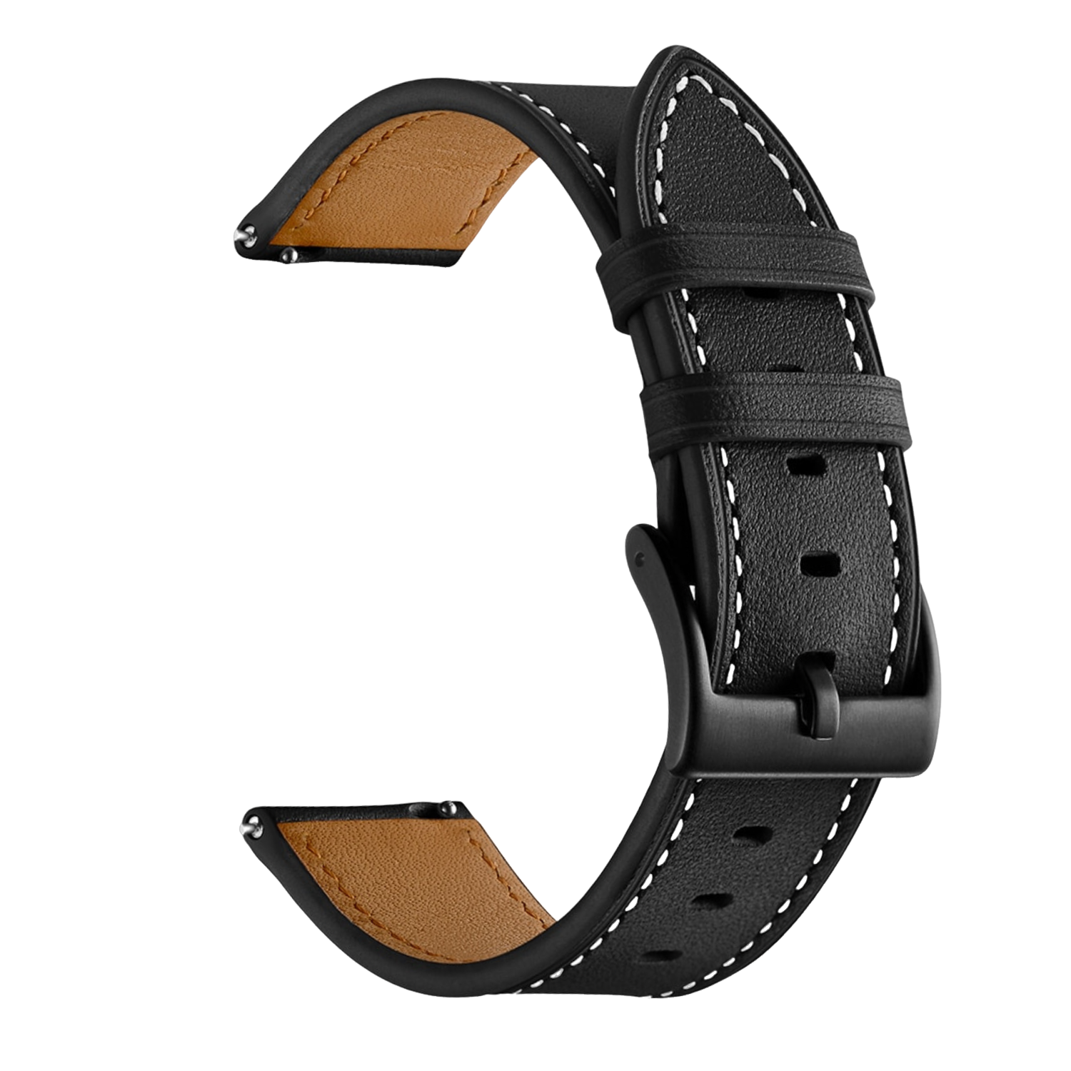 Bracelet en cuir noir