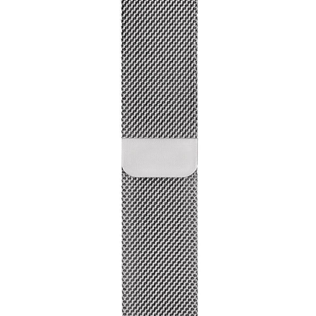 Bracelet Montre Maille Milanaise 18mm Argent - Neuf Avec Étiquettes