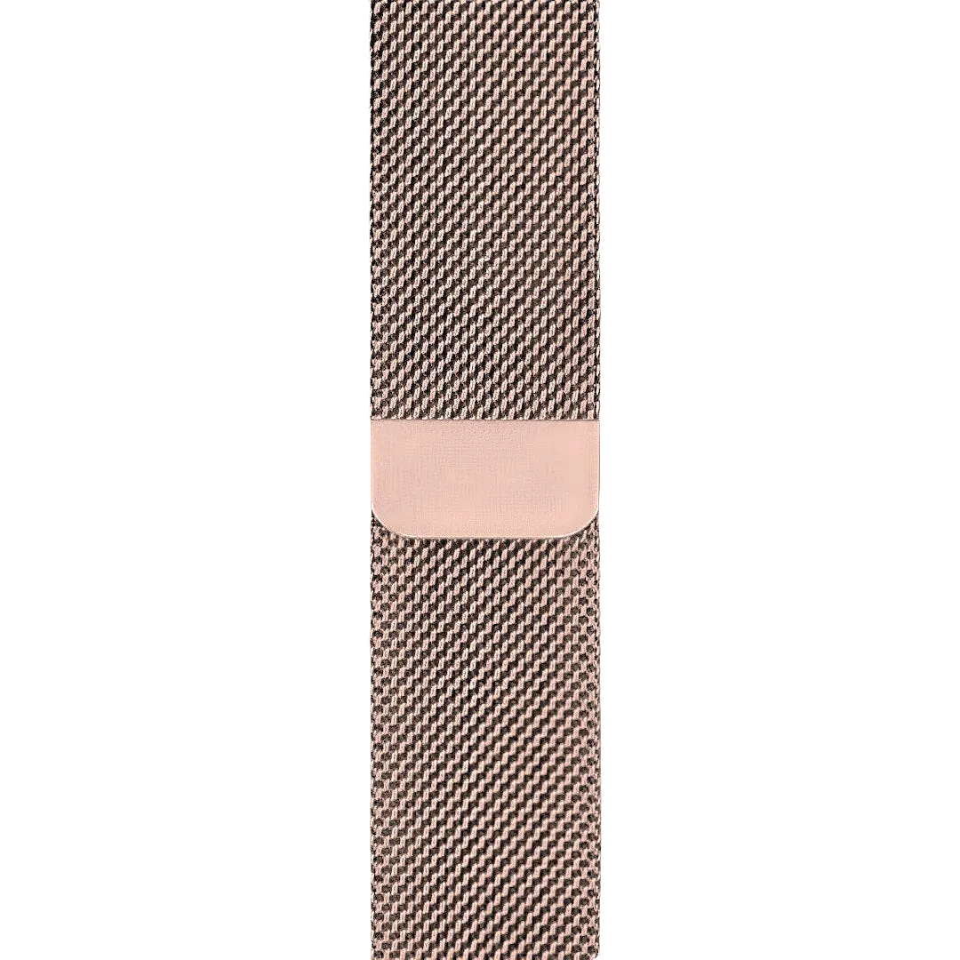 Bracelet Milanaise or rose