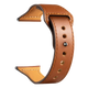 bracelet en cuir marron boucle moderne