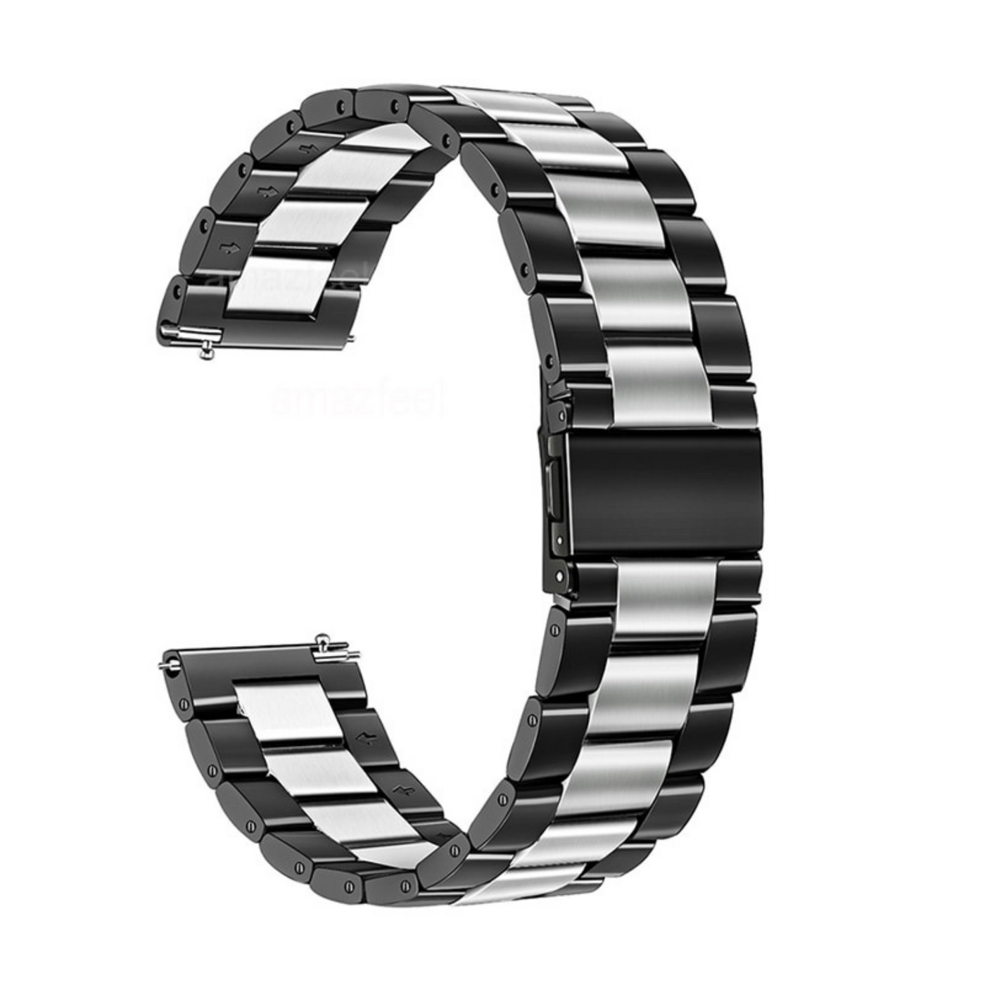 Bracelet acier noir/argenté - GARD PRO FR